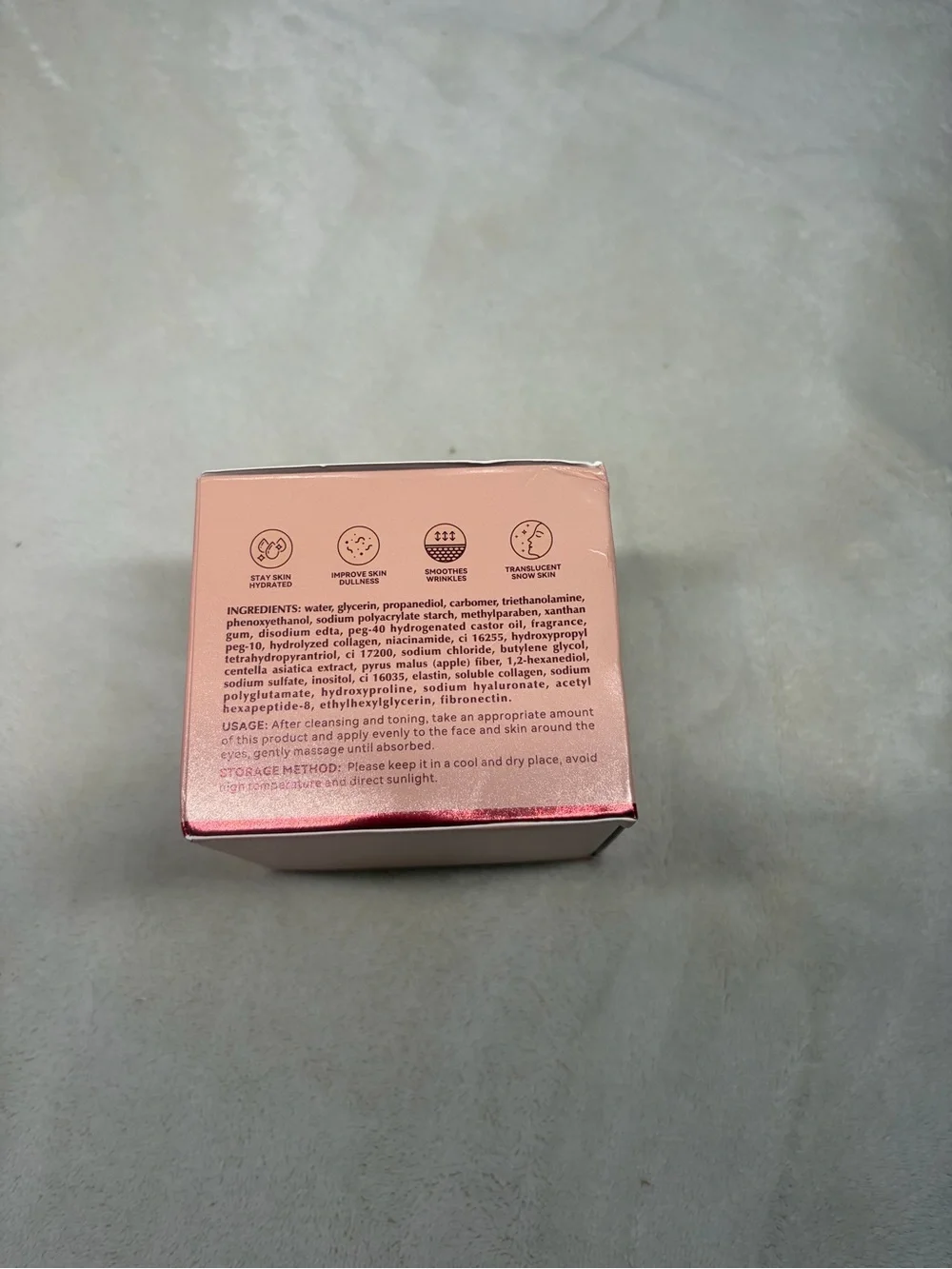 Collagen Nicotinamide Jelly Cream - Pink